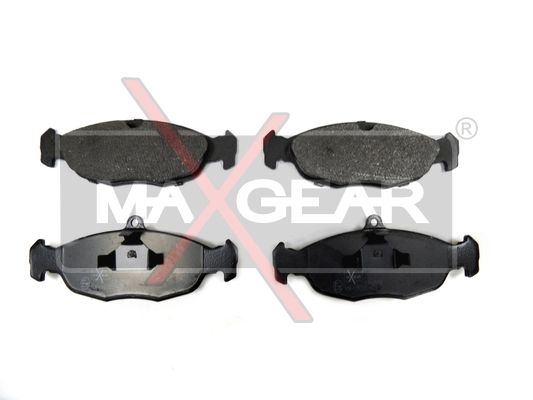 KLOCKI HAMULCOWE PRZÓD OPEL ASTRA F CORSA B VECTRA A DO TARCZY PEŁNEJ MaXgear 19-0592