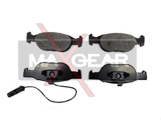 KLOCKI HAMULCOWE PRZÓD FIAT BRAVO BRAVA 1,2-1,6 MaXgear 19-0626