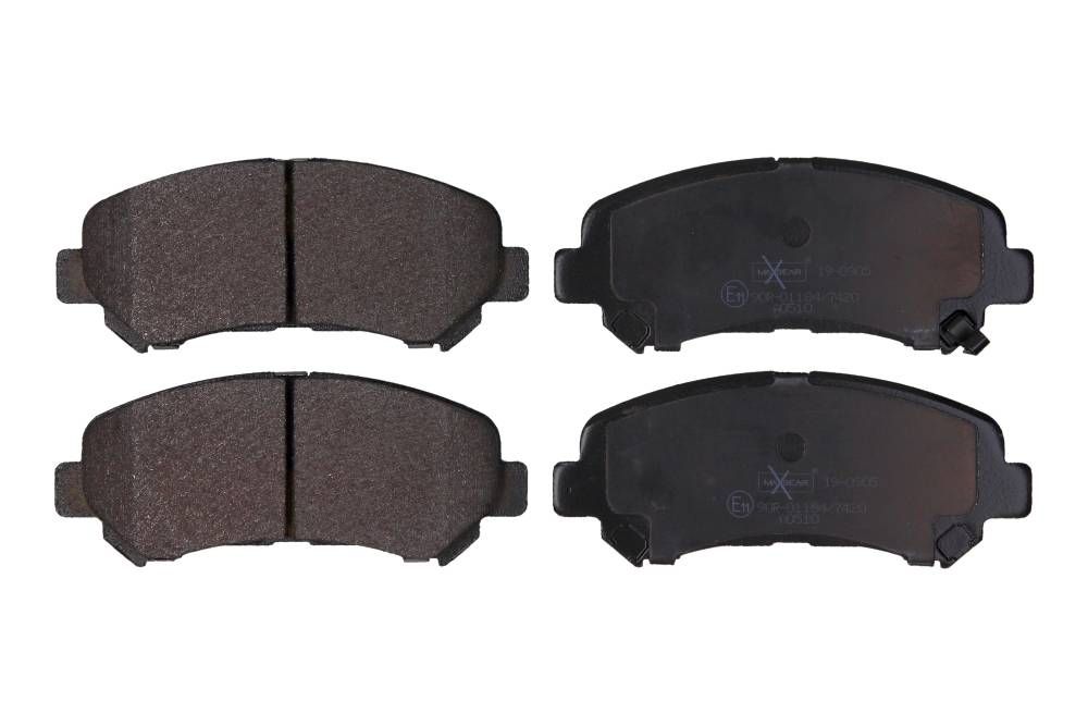 KLOCKI HAMULCOWE PRZÓD NISSAN QASHQAI X-TRAIL KALEOS MaXgear 19-0905