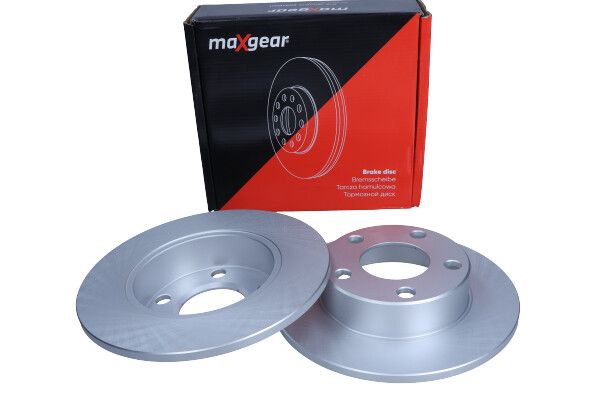 TARCZA HAMULCOWA TYŁ A4 PASSAT 1,9-2,8 95- 245X10 Z POWŁOKĄ ANTYKOROZYJNĄ MaXgear 19-0756MAX