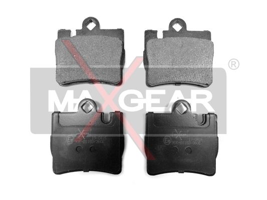 KLOCKI HAMULCOWE TYŁ MERCEDES W220 98- S280-600 S-KLASA MaXgear 19-0416