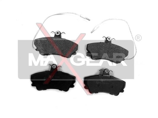 KLOCKI HAMULCOWE PRZÓD RENAULT ESPACE 91- LP_822 MaXgear 19-0487