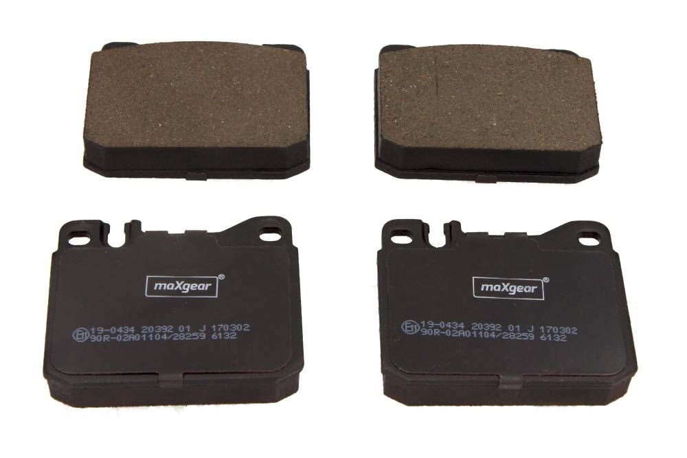 KLOCKI HAMULCOWE PRZÓD LT 28-55 04 75-07 96 bez czujnika MaXgear 19-0434