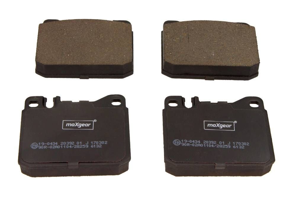 KLOCKI HAMULCOWE PRZÓD LT 28-55 04 75-07 96 bez czujnika MaXgear 19-0434