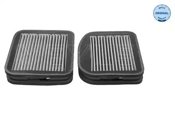 FILTR KABINOWY MERCEDES W210 W220 CLIMATRONIC Z AKTYWNYM WĘGLEM KPL MEYLE 0123200020/S