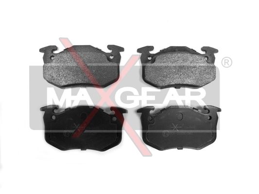 KLOCKI HAMULCOWE PRZÓD RENAULT TWINGO bez czujnika MaXgear 19-0473