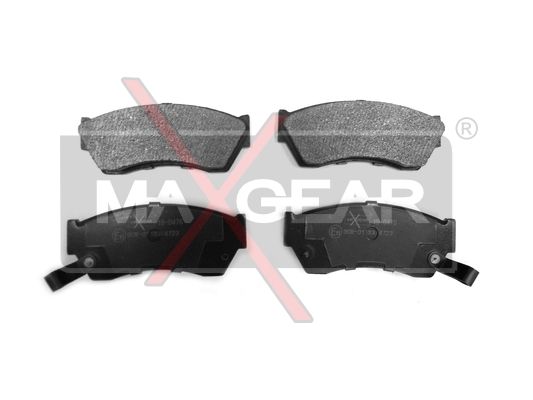 KLOCKI HAMULCOWE PRZÓD SUZUKI SWIFT 1,3 90- MaXgear 19-0476