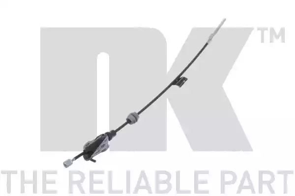 Linka hamulca ręcznego Ford FIESTA B-MAX 08- PRZÓD 408 NK Autoparts 9025174