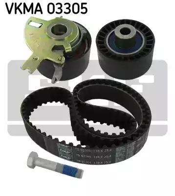 Zestaw paska rozrządu Peugeot 2,2HDI Ford 2,2TDCI 06 SKF VKMA03305