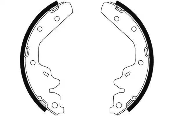 Szczęki hamulcowe Chrysler NEON 94- Textar 91063800