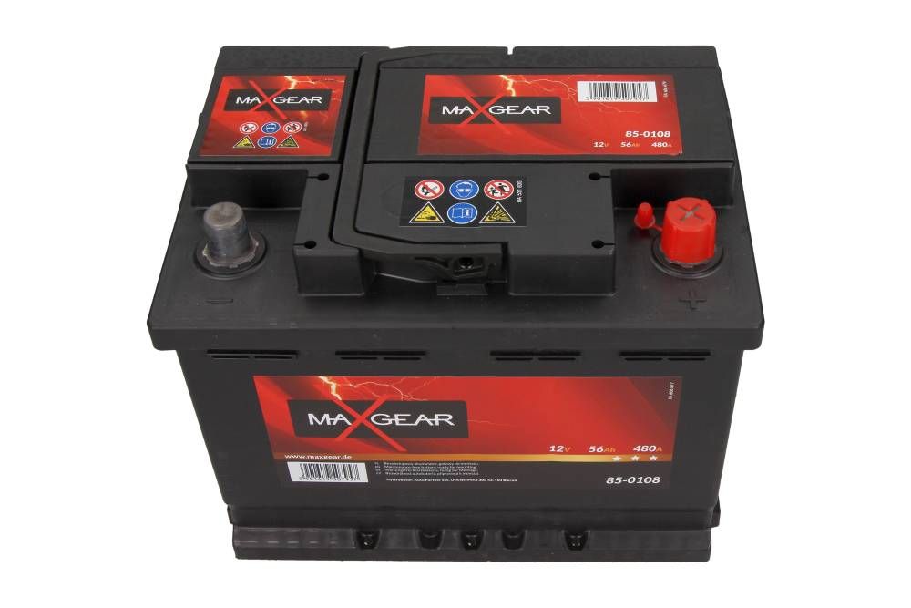 Akumulator 12V 56AH 480A L- WYM. 242X175X190 MaXgear 556400048D722