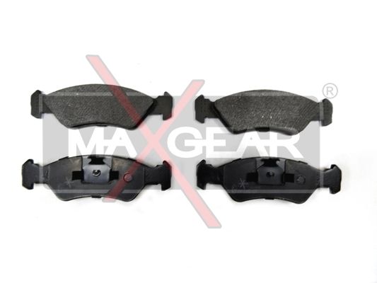 KLOCKI HAMULCOWE PRZÓD FORD FIESTA 1,1-1,8 89-95 MaXgear 19-0595