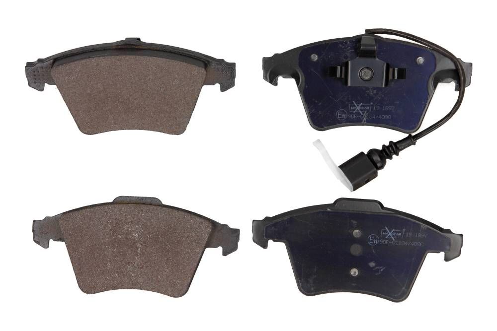KLOCKI HAMULCOWE PRZÓD T5 03- 1,9-3,2 koła 17 z czujnikiem MaXgear 19-1897