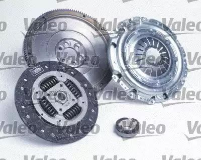 Zestaw sprzęgła VW 228,6x28 96-1,9TDI ZEST.4CZ?? Z KOŁEM KIT4P Valeo 826317