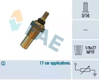 Czujnik temperatury wody Ford ESCORSAT SIERRA 86 FAE 32040