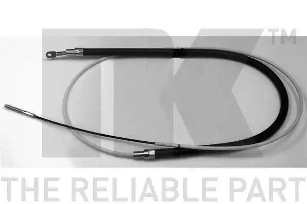 Linka hamulca ręcznego BMW E32 86-94 LE PR tył 1855 633 NK Autoparts 901521