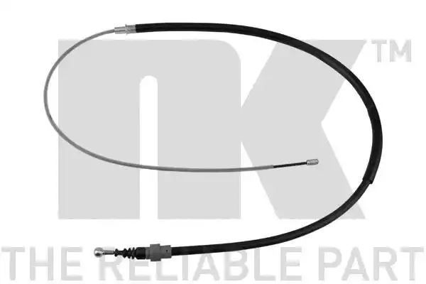 Linka hamulca ręcznego GOLF 5 6 PLUS 03- LE PR tył 1447 805 NK Autoparts 904790