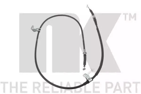 Linka hamulca ręcznego Mazda 323 626 97-04 LE tył 1693 1480 NK Autoparts 903257