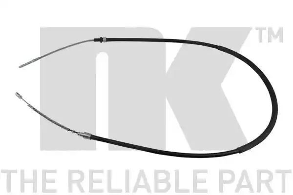Linka hamulca ręcznego GOLF 2 83-92 LE PR tył BĘBNY NK Autoparts 909934
