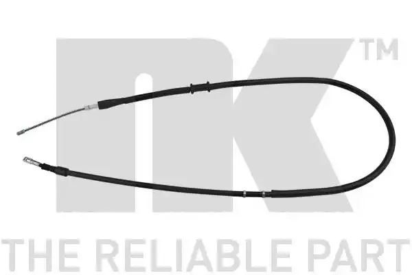 Linka hamulca ręcznego Audi 80 91-96 LE PR tył BĘBNY NK Autoparts 904764