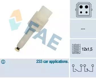 Włącznik świateł STOP VWU PASSAT FAE 24565