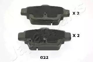 KLOCKI HAM. MAHINDRA T. XUV500 2,2 CRDE 11- Japan Parts PP022AF