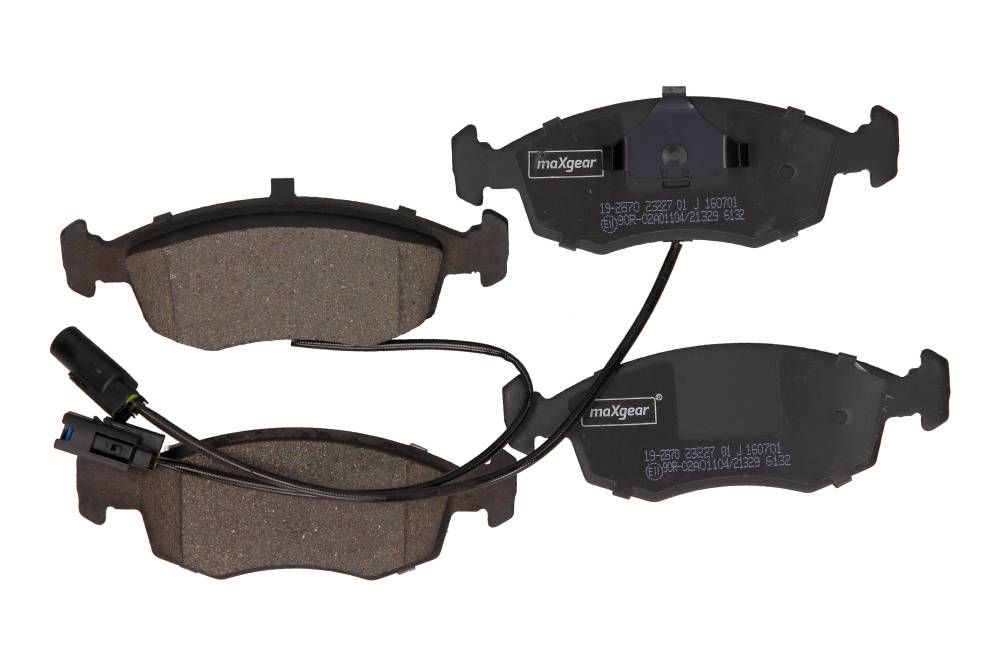 KLOCKI HAMULCOWE PRZÓD FIAT PALIO 96- MaXgear 19-2870
