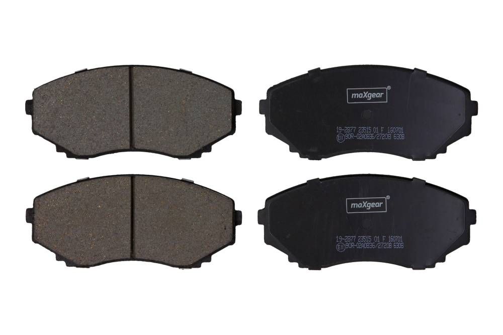 KLOCKI HAMULCOWE PRZÓD MAZDA MPV 99-06 MaXgear 19-2877