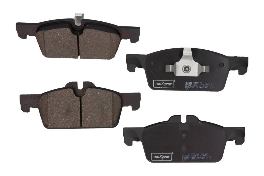 KLOCKI HAMULCOWE PRZÓD PEUGEOT 508 10- MaXgear 19-2922