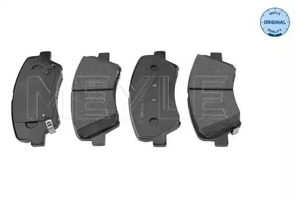 KLOCKI HAMULCOWE PRZÓD HYUNDAI I30 VELOSTER 1,4-1,6 CRDI 11- MEYLE 252569218