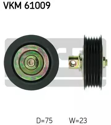 ROLKA PASKA WIELOROWK. TOYOTA COROLLA E12 2,0 D-4D SKF VKM61009