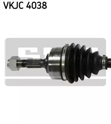 Półoś Peugeot 207 1,4 16V 06- LE SKF VKJC4038