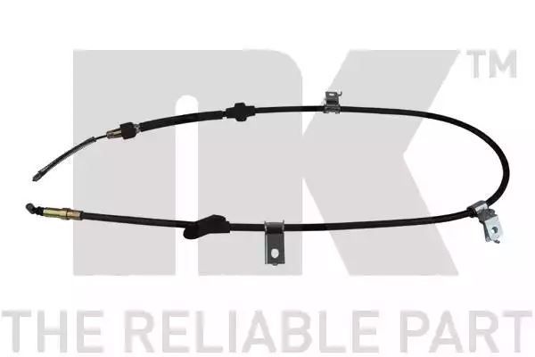 Linka hamulca ręcznego Rover 400 45 95-05 PR tył 1485 1320 NK Autoparts 904002