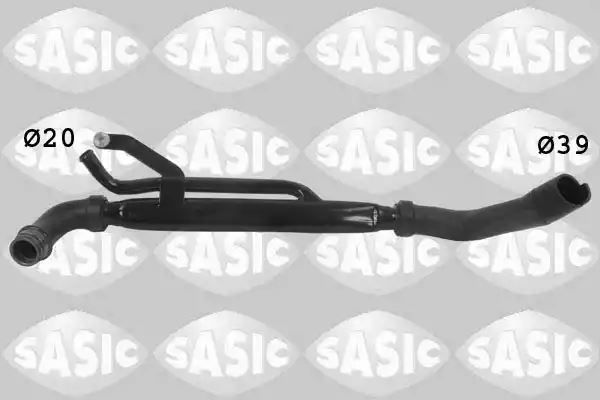 Wąż przewód chłodnicy Peugeot 406 DOLNY SASIC 3400005