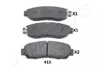 KLOCKI HAM. HONDA P. CR-V 2,0-2,2 12- Japan Parts PA415AF