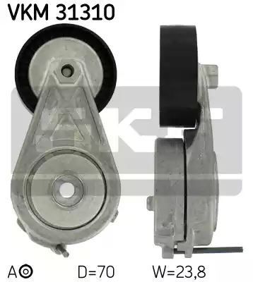 Napinacz paska wielorowkowego A4 5 6 Q5 EXEO AMAROK MULTIVAN 2,0TSI SKF VKM31310