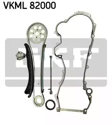 Zestaw łańcucha rozrządu Fiat 1,3JTD MULTIJET SKF VKML82000