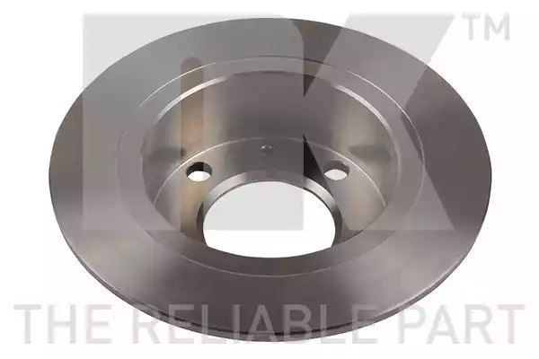 Tarcza hamulcowa tył Citroen BX 82- NK Autoparts 201914