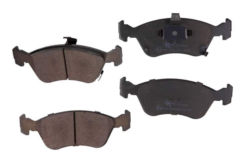 KLOCKI HAMULCOWE PRZÓD TOYOTA AVENSIS 97- MaXgear 19-2166