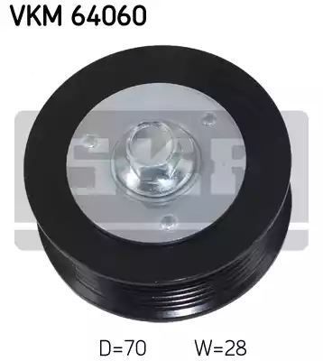 ROLKA PASKA WIELOROWK. MAZDA 6 II 1.8 MZR/2.0 MZR/2.5 MZR SKF VKM64060