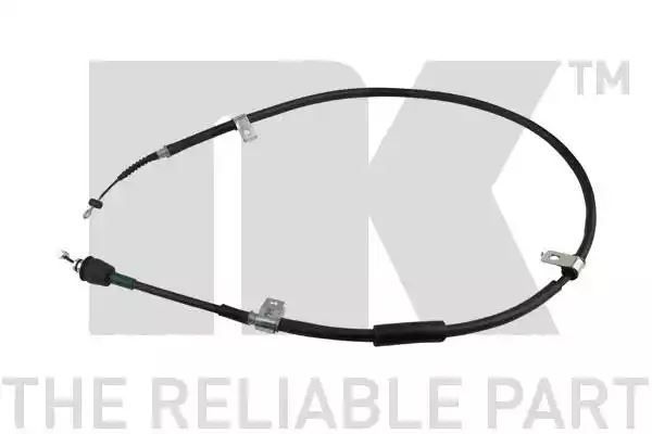 Linka hamulca ręcznego Hyundai ELANTRA 00-06 PR tył + ABS 1587 1402 NK Autoparts 903406