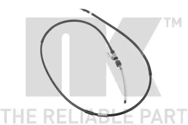 Linka hamulca ręcznego Mitsubishi L 200 96-07 PR tył 1994 1780 NK Autoparts 903016