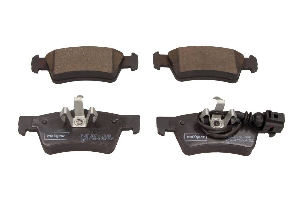 KLOCKI HAMULCOWE TYŁ T5 1 CZUJNIK MaXgear 19-2898