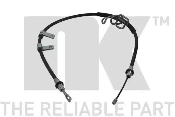 Linka hamulca ręcznego Fiat FREEMONT 2,0 JTD 11- LE tył 1177 980 NK Autoparts 9023185