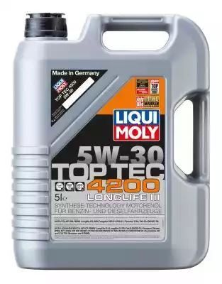 OLEJ LIQUI MOLY 5W30 5L TOP TEC 4200 / 229.51 / 504.00 507.00 / POMPOWTRYSK. / DPF LIQUI MOLY 8973