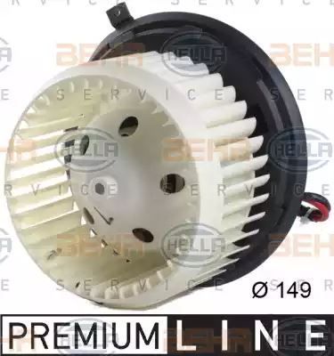 Silnik dmuchawy ALFA 147 00- 1,6 2. 0I 1. 9JTD Hella 8EW351043411