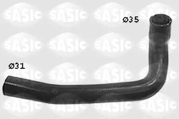 Wąż przewód chłodnicy Peugeot 205 GÓRNY SASIC SWH0406