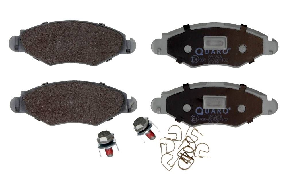 Klocki hamulcowe przód Peugeot 206 306 99- QUARO QP1243