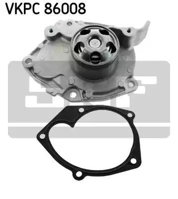 Pompa wody Renault MEGANE III 1,5 1,9 DCI SKF VKPC86008
