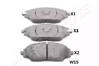 KLOCKI HAM. CHEVROLET P. AVEO 11- Japan Parts PAW15AF